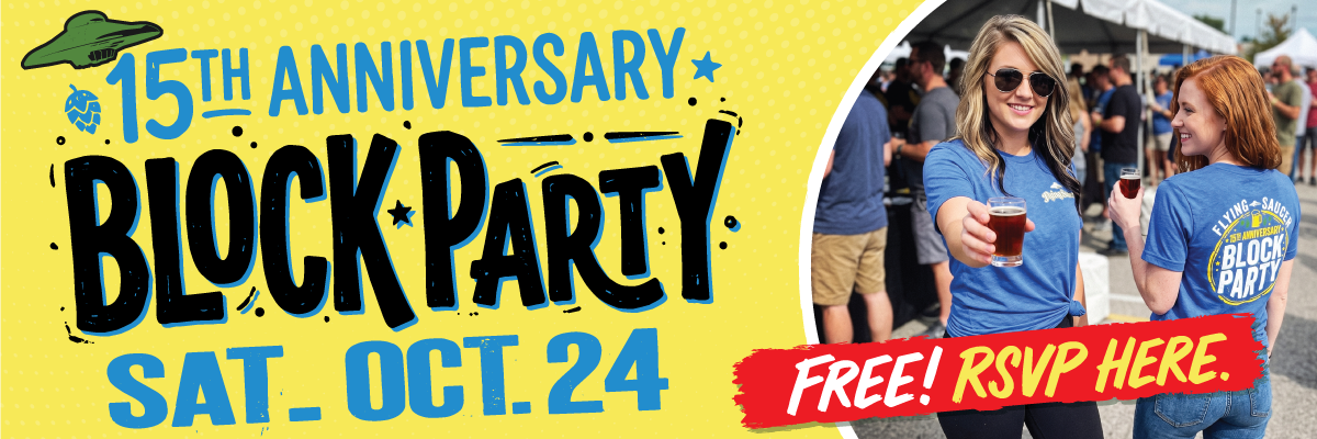 Sugar Land Flying Saucer 15th Anniversary Block Party - Saturday, October 24