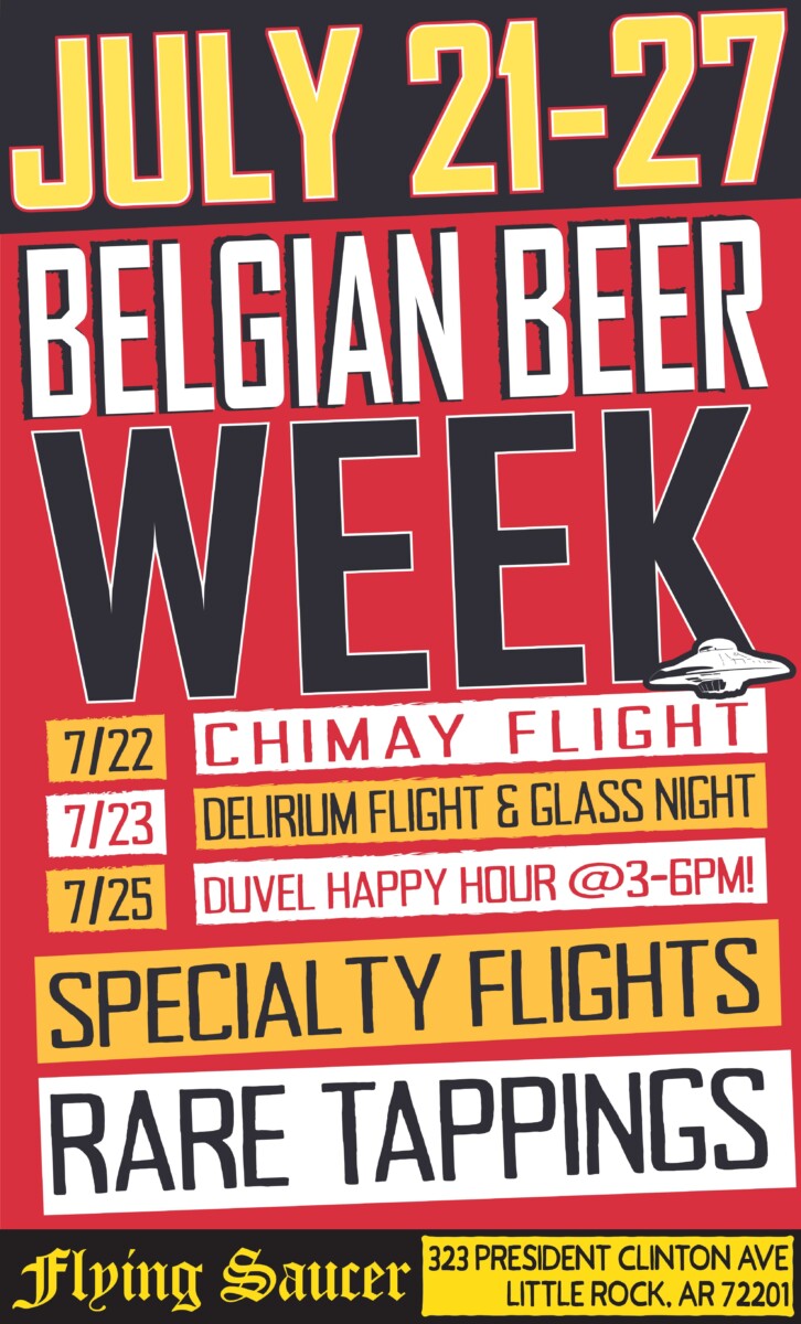 Little Rock Belgian Beer Week - July 21-27
