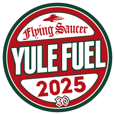 Flyign Saucer Yule Fuel Badge