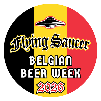 Flying Saucer Belgian Beer Week Badge