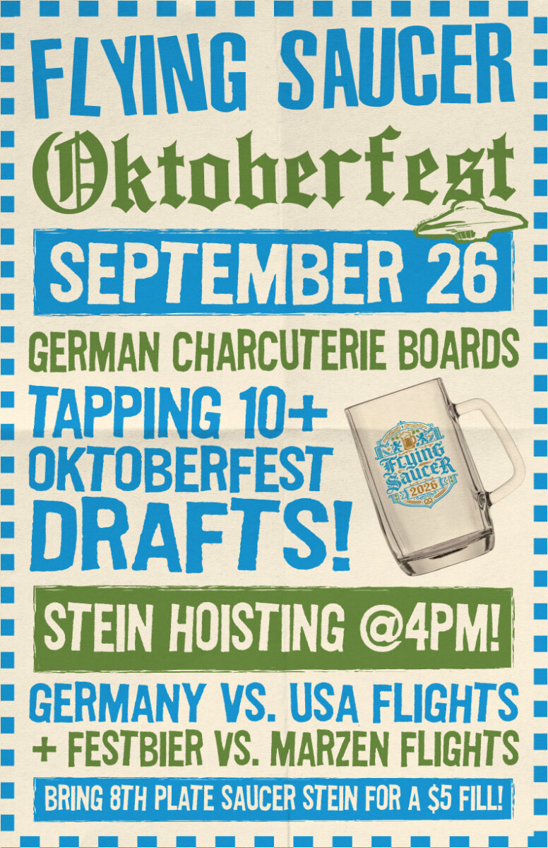 Raleigh Flying Saucer Oktoberfest