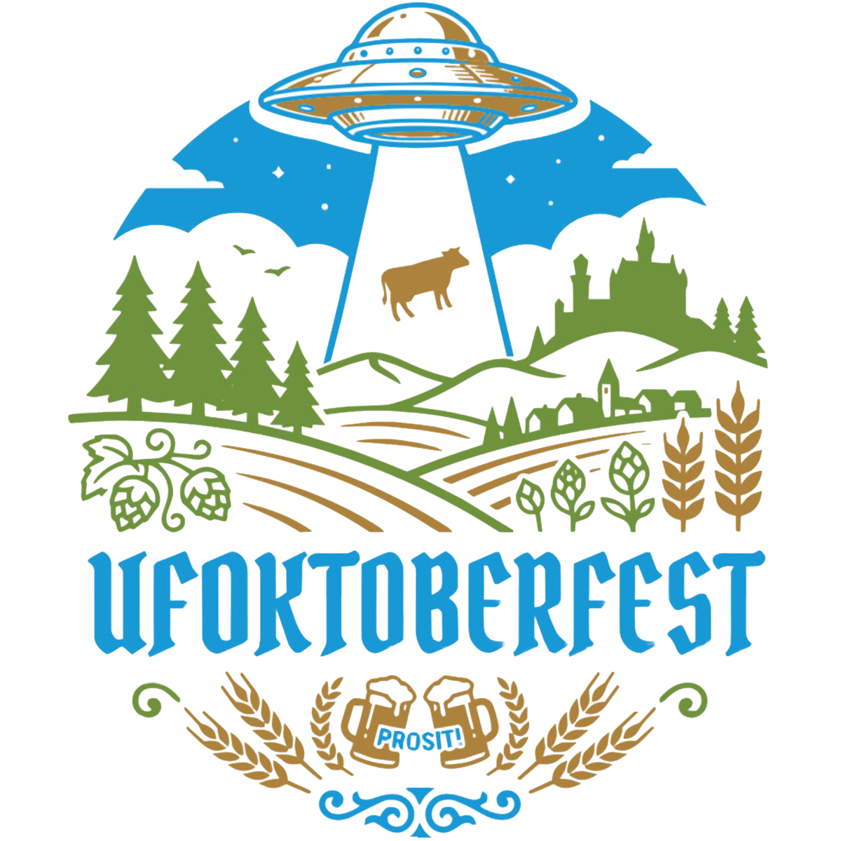 Flying Saucer Oktoberfest 2026 Badge